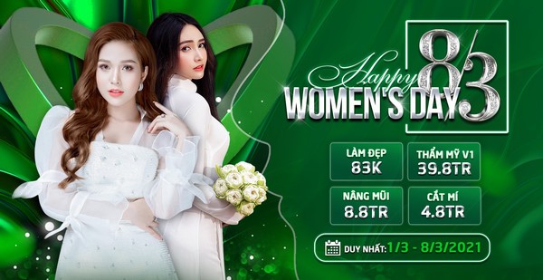 Quốc tế phụ nữ 8/3: thả ga làm đẹp